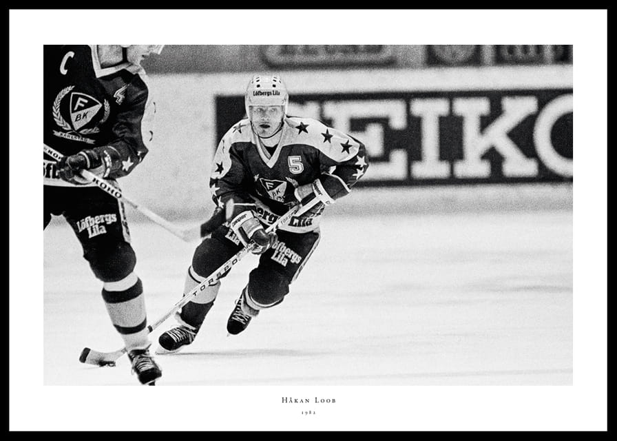 Håkan Loob Färjestad BK Mot Djurgården 1982-12