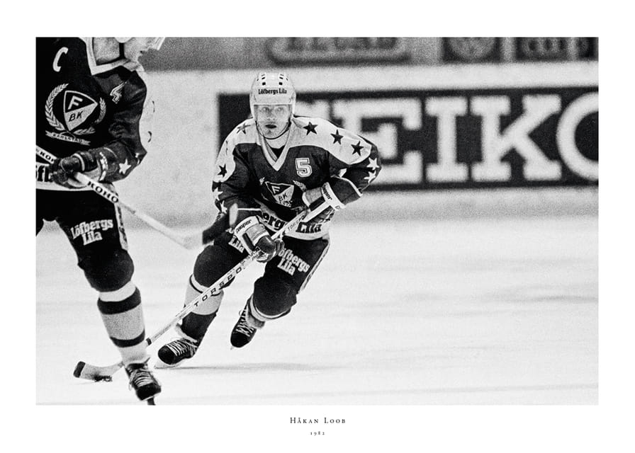 Håkan Loob Färjestad BK Mot Djurgården 1982-12