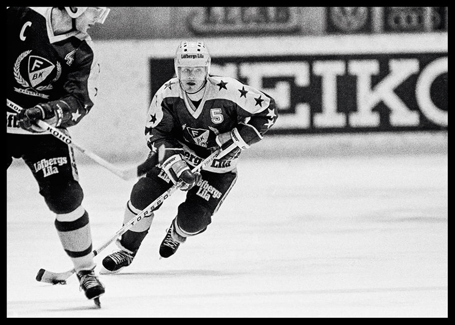 Håkan Loob Färjestad BK Mot Djurgården 1982-12