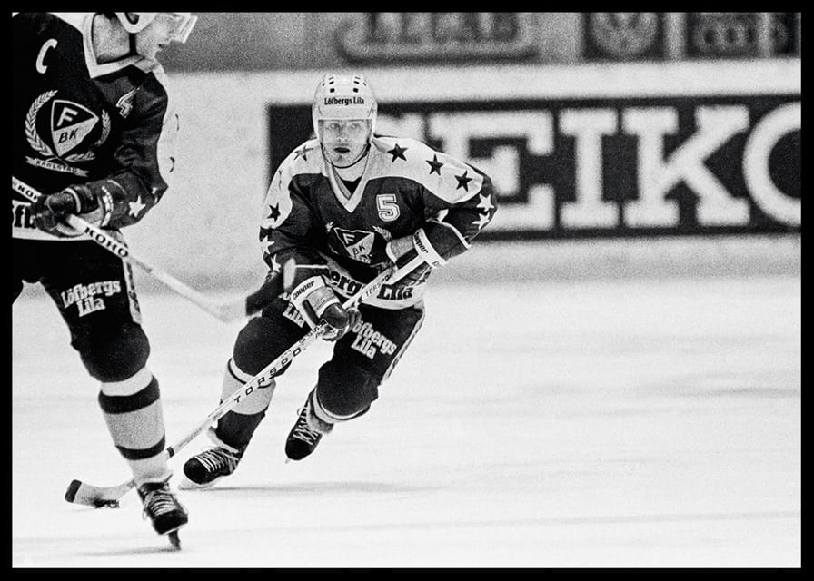 Håkan Loob Färjestad BK Mot Djurgården 1982-12