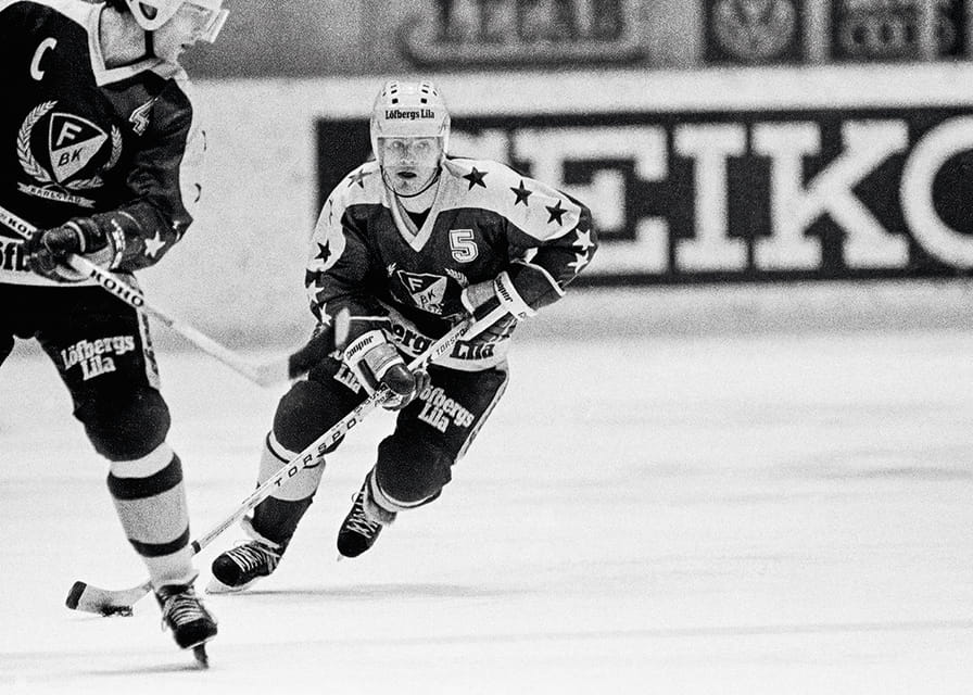 Håkan Loob Färjestad BK Mot Djurgården 1982-12