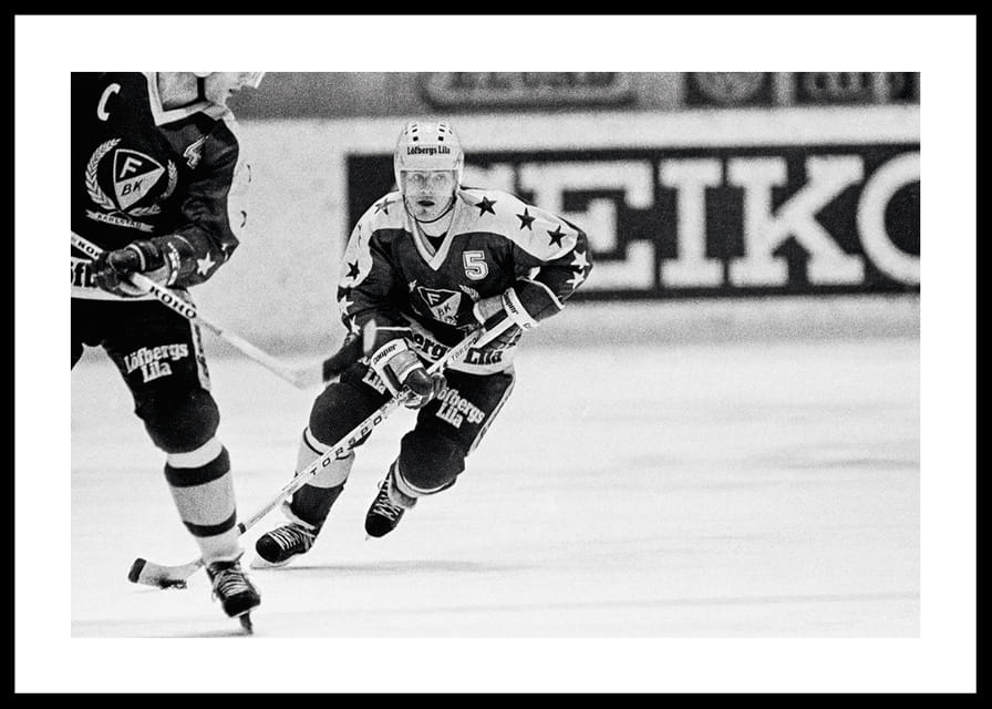 Håkan Loob Färjestad BK Mot Djurgården 1982-12