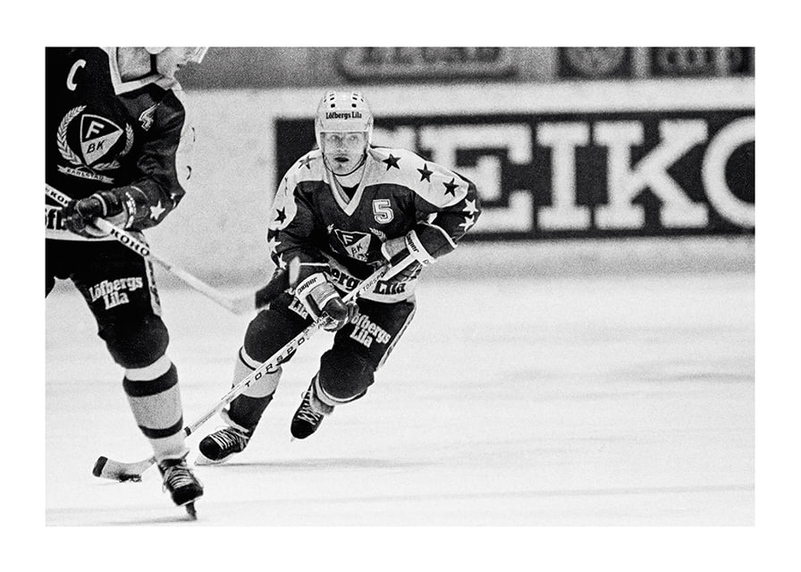 Håkan Loob Färjestad BK Mot Djurgården 1982-12