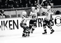 Håkan Loob Färjestad BK Firar 1983-3