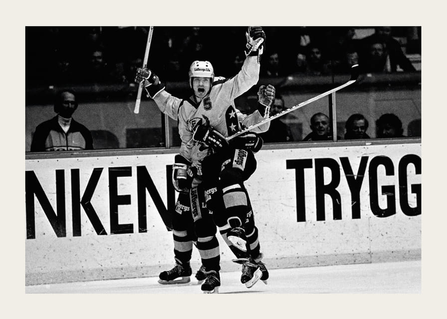 Håkan Loob Färjestad BK SM-Final 4 1983-12