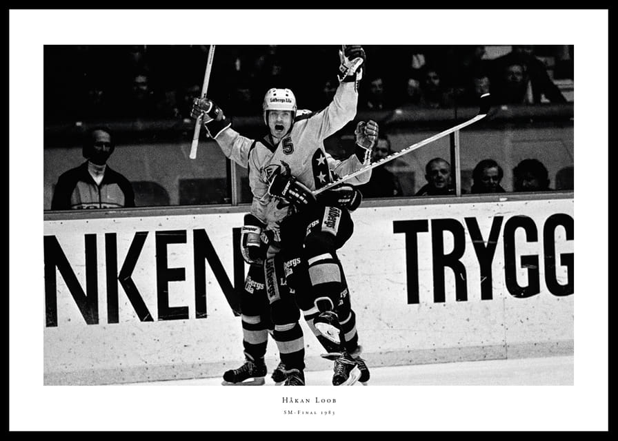 Håkan Loob Färjestad BK SM-Final 4 1983-12