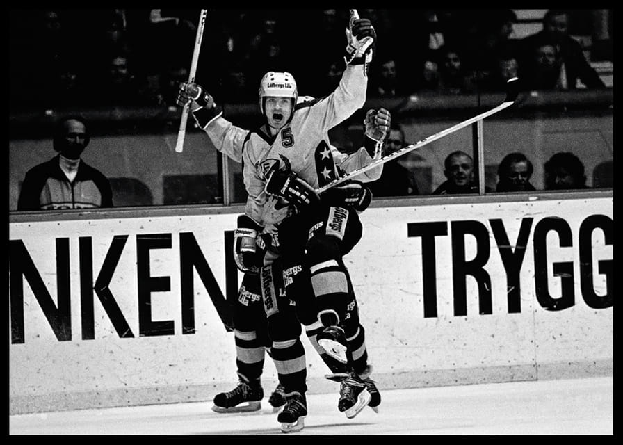 Håkan Loob Färjestad BK SM-Final 4 1983-12