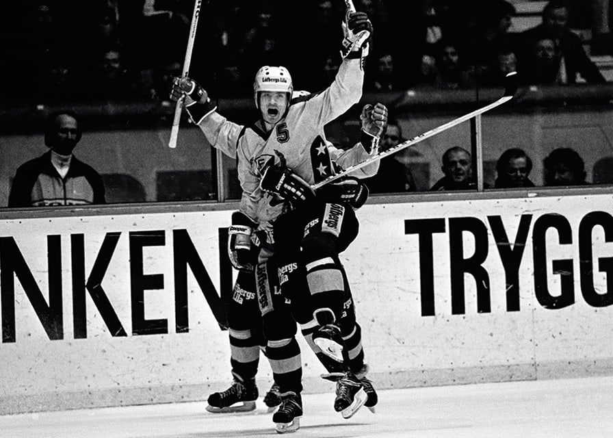 Håkan Loob Färjestad BK SM-Final 4 1983-12