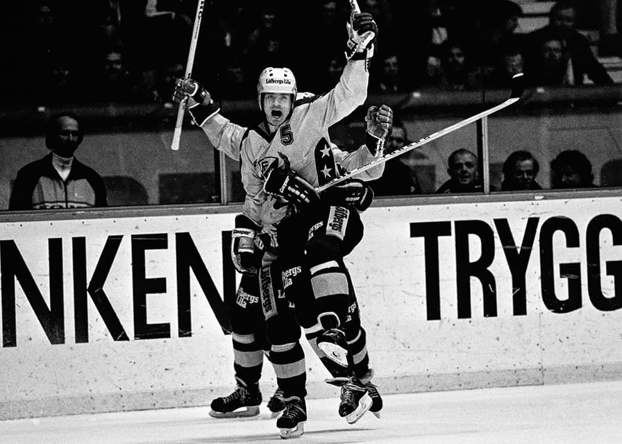 Håkan Loob Färjestad BK SM-Final 4 1983-12