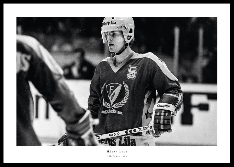 Håkan Loob Färjestad BK SM-Final 5 1983-12