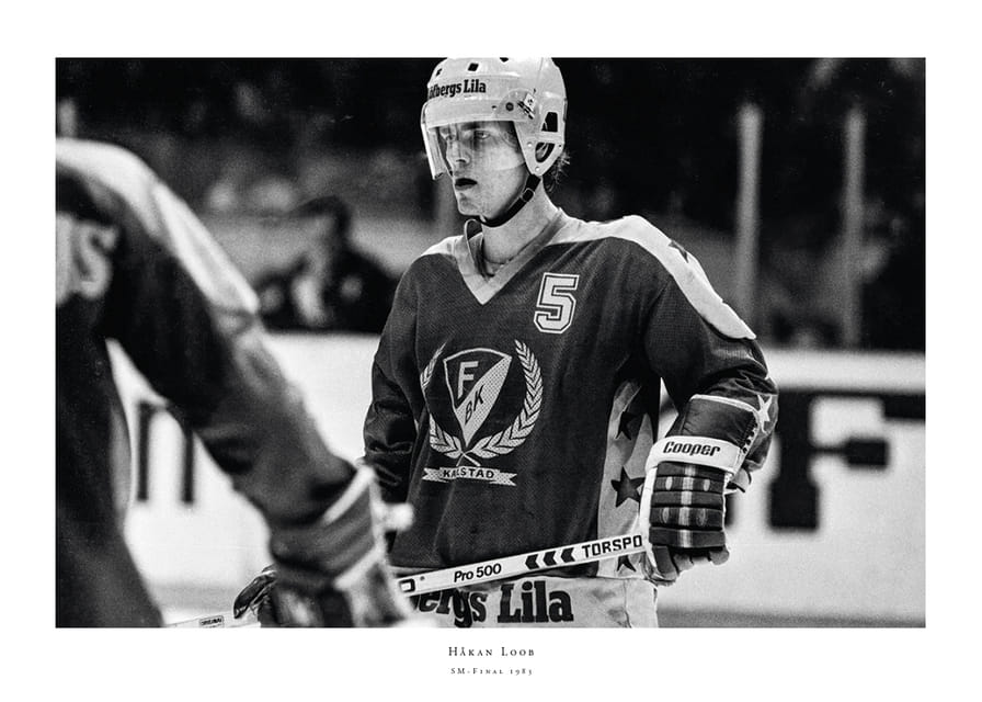 Håkan Loob Färjestad BK SM-Final 5 1983-12