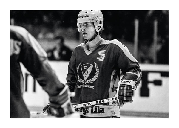 Poster Håkan Loob Färjestad BK SM-Final 5 1983