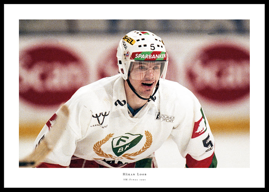 Håkan Loob SM-Final Djurgården - Färjestad BK 1991-12