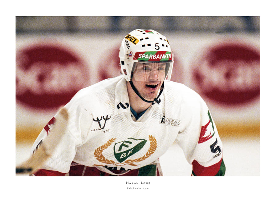 Håkan Loob SM-Final Djurgården - Färjestad BK 1991-12