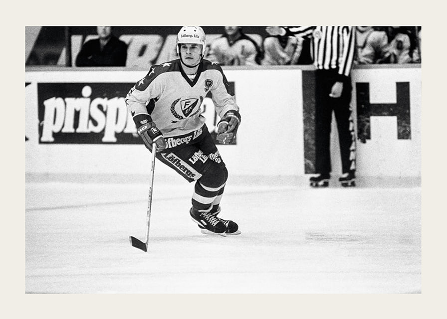 Thomas Rundqvist Färjestad BK Mot Hammarby 1982-12