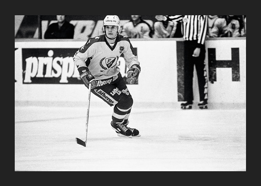 Thomas Rundqvist Färjestad BK Mot Hammarby 1982-12