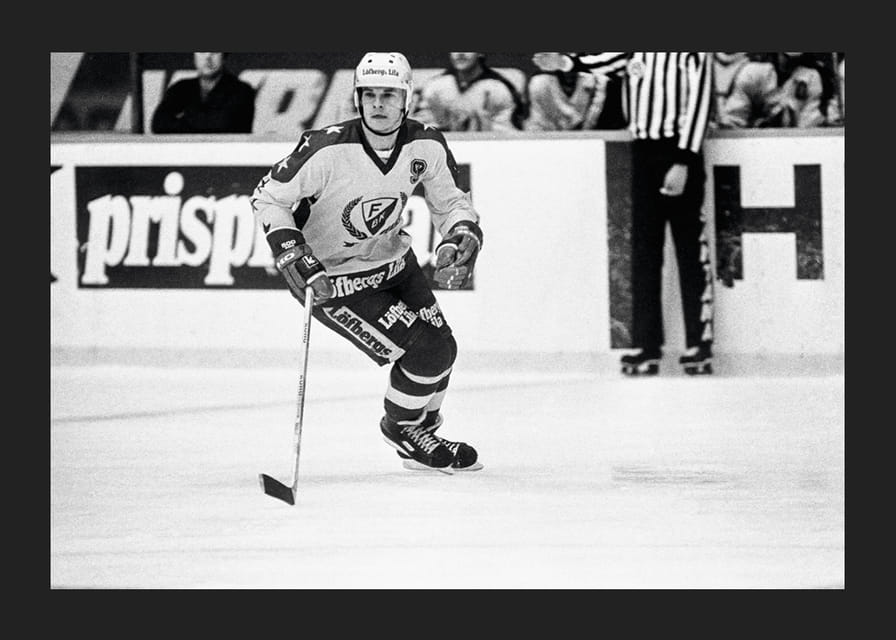 Thomas Rundqvist Färjestad BK Mot Hammarby 1982-12