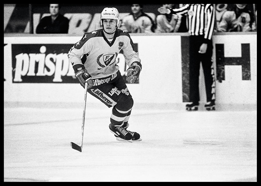 Thomas Rundqvist Färjestad BK Mot Hammarby 1982-12