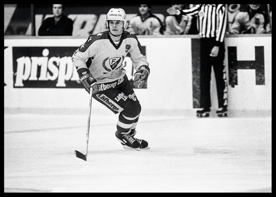 Thomas Rundqvist Färjestad BK Mot Hammarby 1982-12