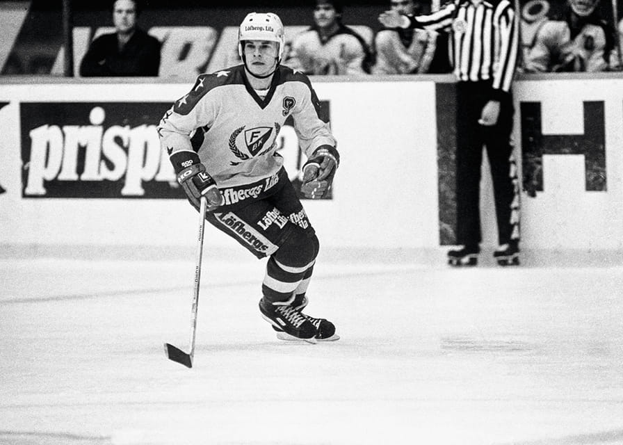 Thomas Rundqvist Färjestad BK Mot Hammarby 1982-12