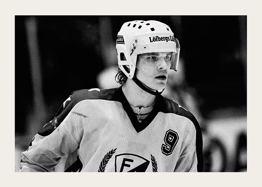 Thomas Rundqvist Färjestad BK SM-Final 4 1983-12