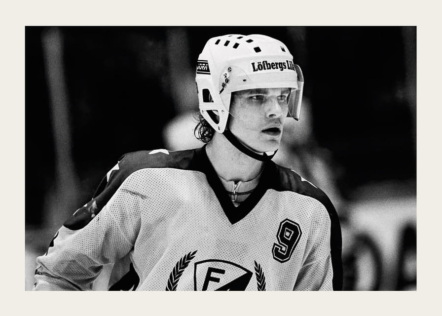 Thomas Rundqvist Färjestad BK SM-Final 4 1983-12