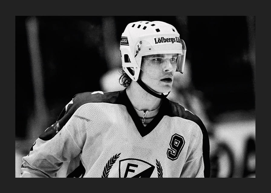 Thomas Rundqvist Färjestad BK SM-Final 4 1983-12