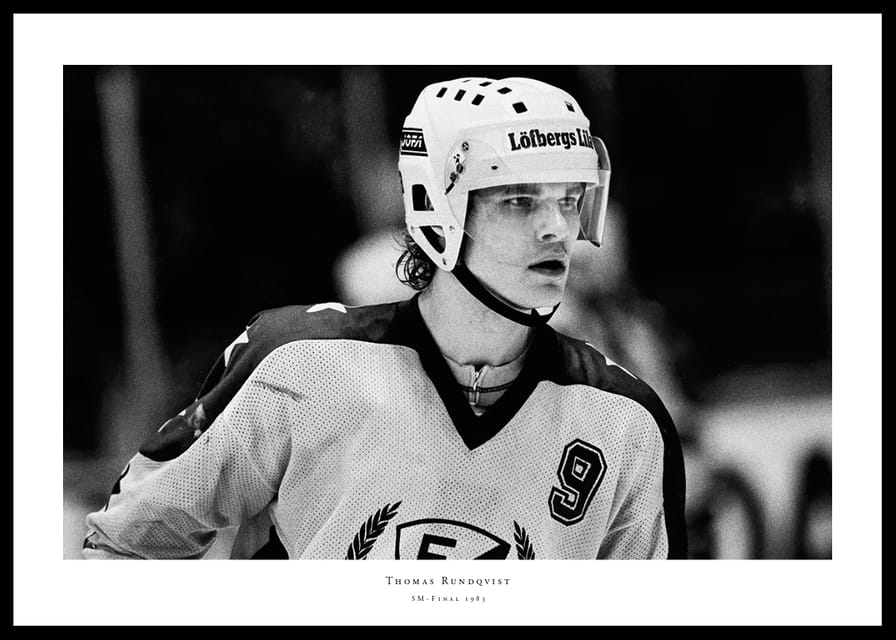 Thomas Rundqvist Färjestad BK SM-Final 4 1983-12
