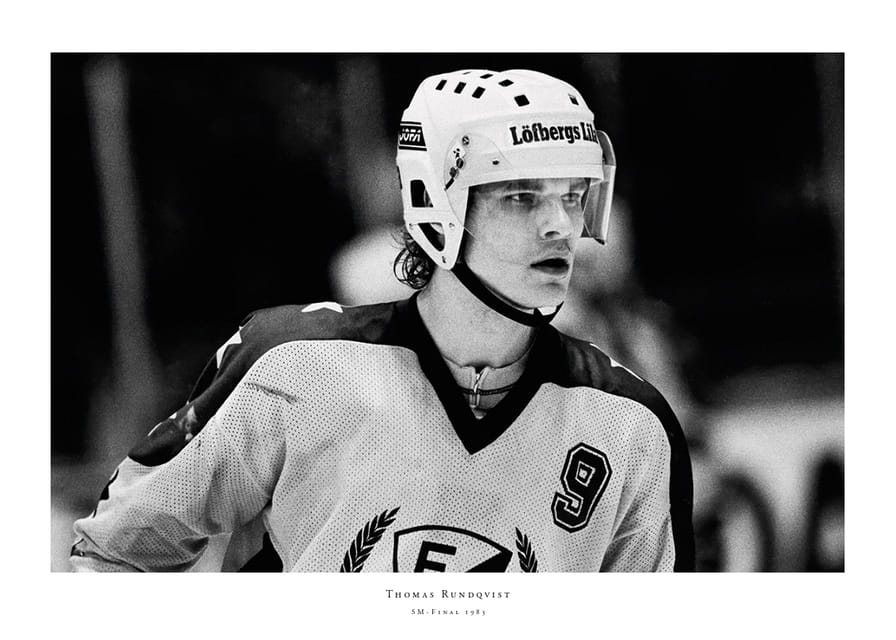 Thomas Rundqvist Färjestad BK SM-Final 4 1983-12