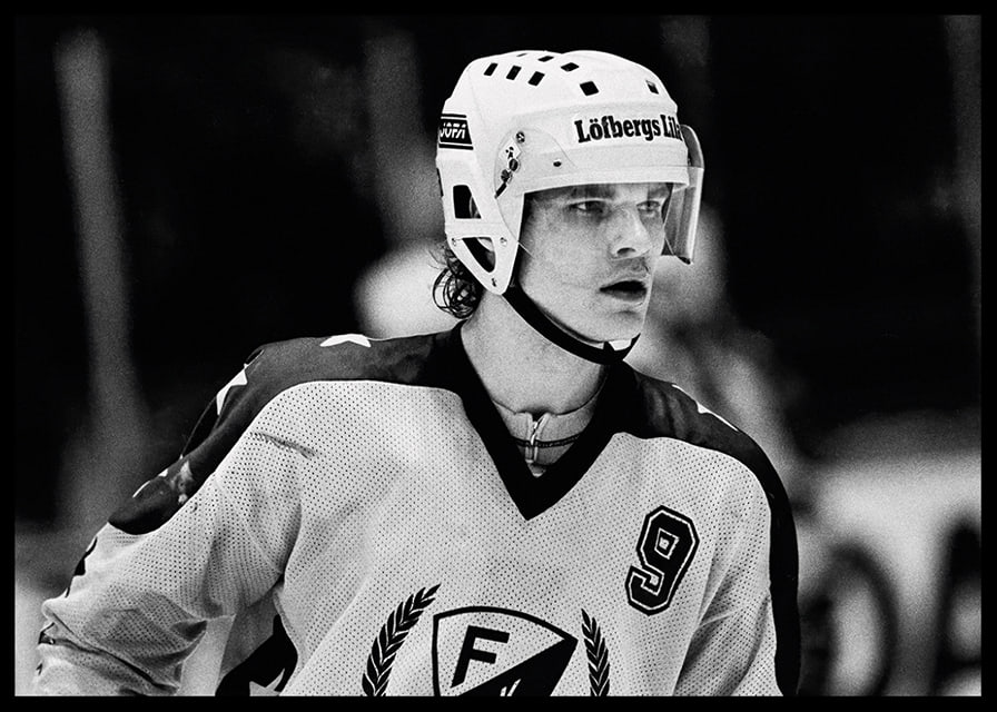 Thomas Rundqvist Färjestad BK SM-Final 4 1983-12