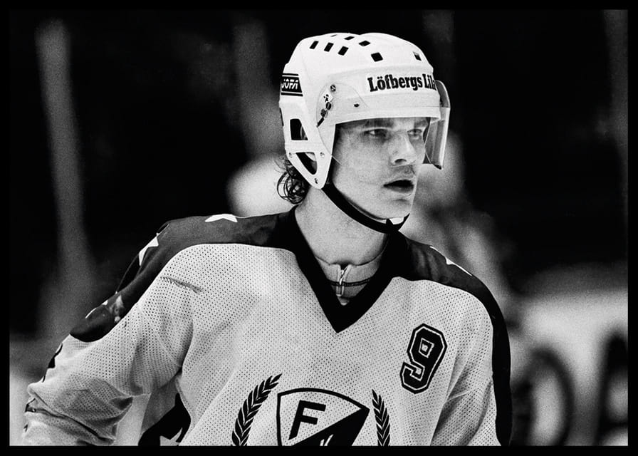 Thomas Rundqvist Färjestad BK SM-Final 4 1983-12