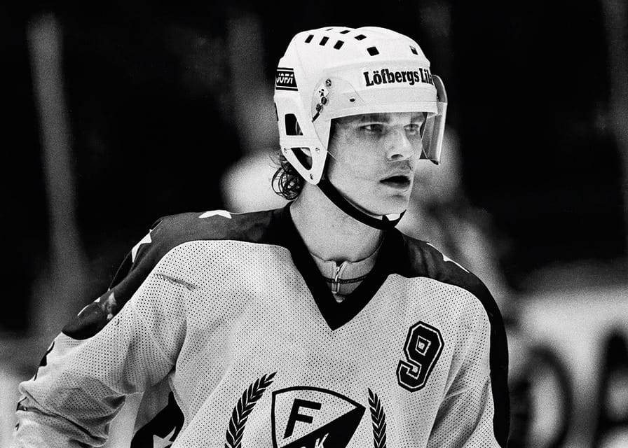 Thomas Rundqvist Färjestad BK SM-Final 4 1983-12