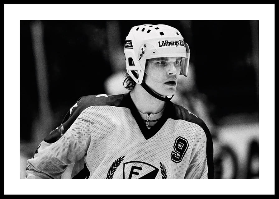 Thomas Rundqvist Färjestad BK SM-Final 4 1983-12