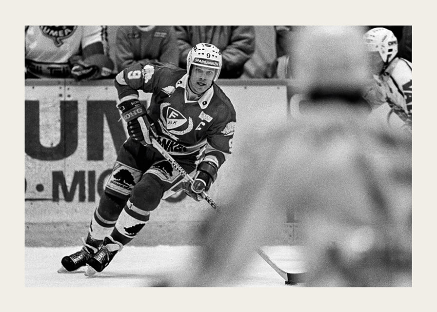 Thomas Rundqvist SM-Final Färjestad BK - Björklöven 1988-12