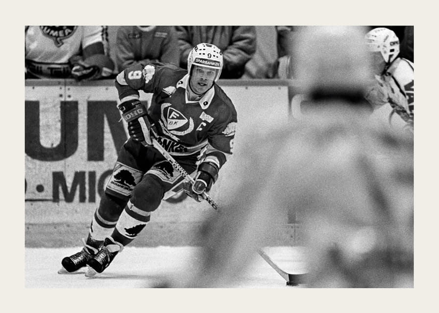 Thomas Rundqvist SM-Final Färjestad BK - Björklöven 1988-12