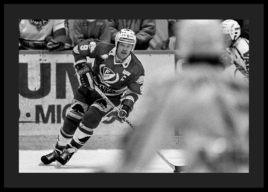 Thomas Rundqvist SM-Final Färjestad BK - Björklöven 1988-12