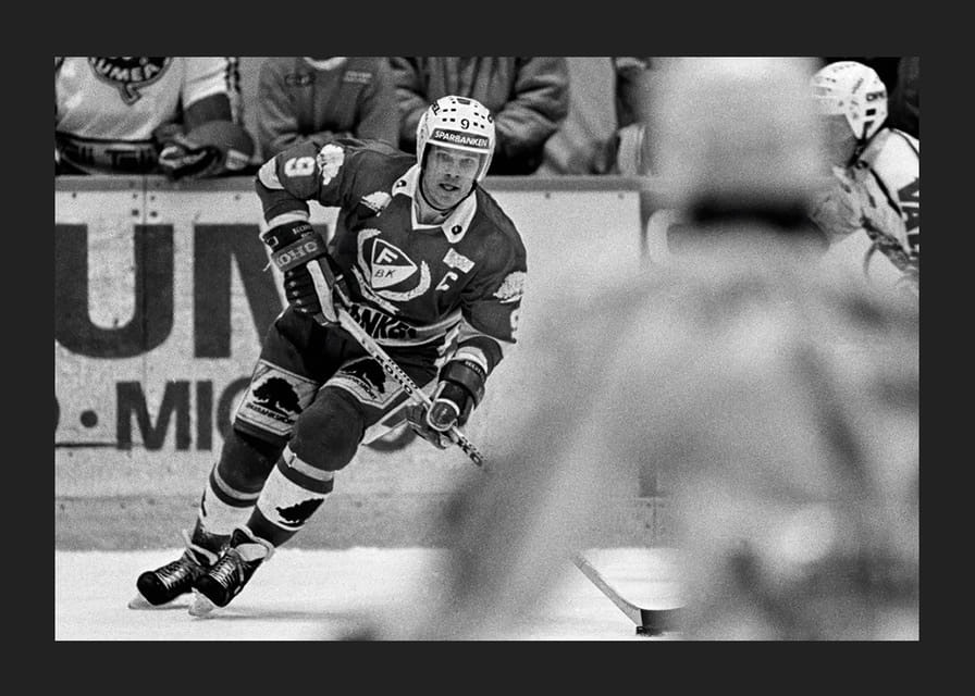 Thomas Rundqvist SM-Final Färjestad BK - Björklöven 1988-12