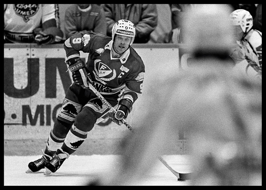 Thomas Rundqvist SM-Final Färjestad BK - Björklöven 1988-12