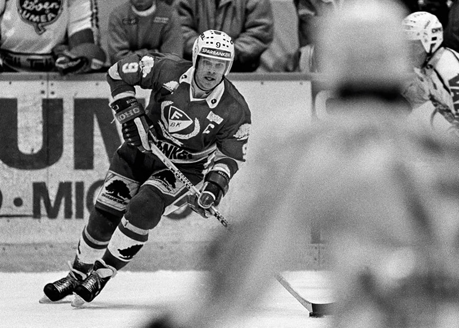Thomas Rundqvist SM-Final Färjestad BK - Björklöven 1988-12