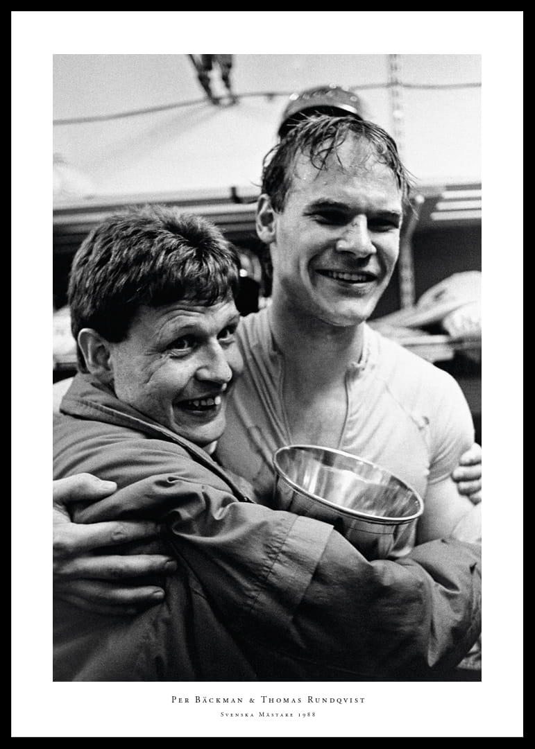 Thomas Rundqvist Färjestad BK Svenska Mästare 1988-12