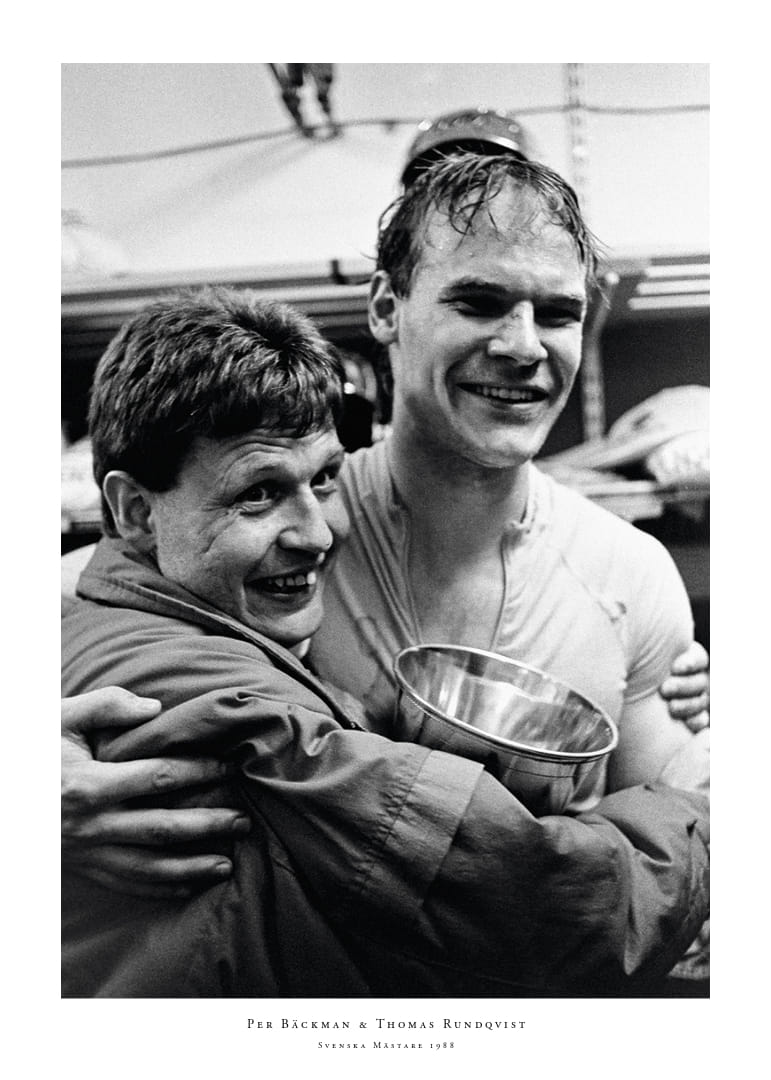 Thomas Rundqvist Färjestad BK Svenska Mästare 1988-12