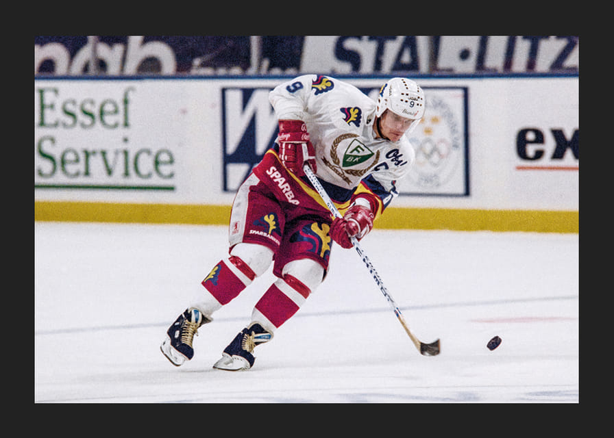 Thomas Rundqvist Färjestad BK Mot AIK 1991-12