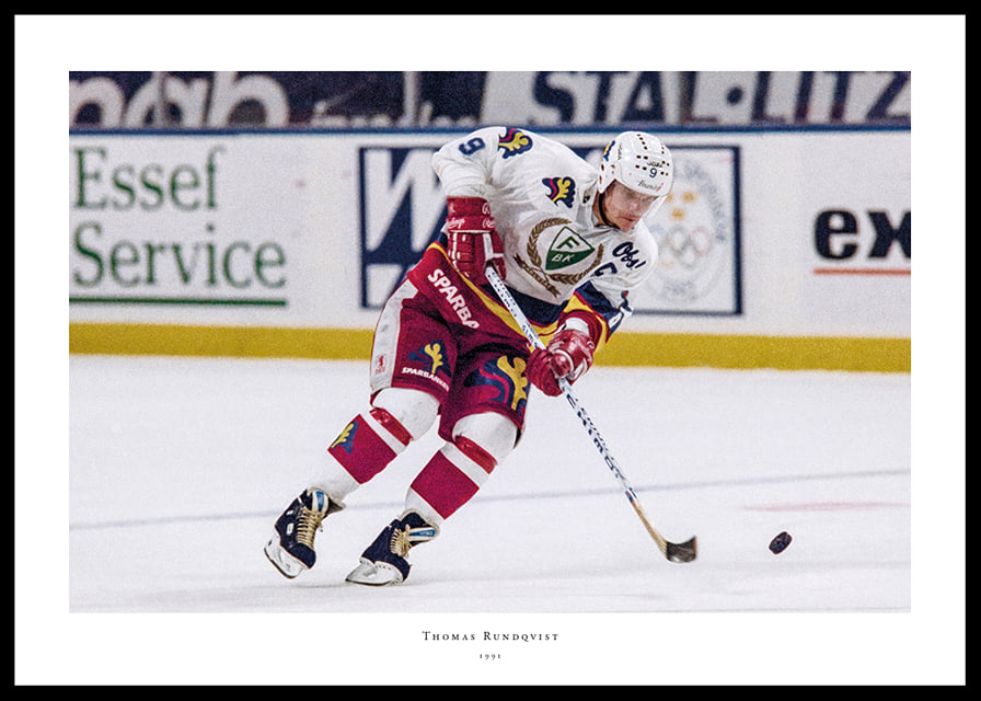 Thomas Rundqvist Färjestad BK Mot AIK 1991-12