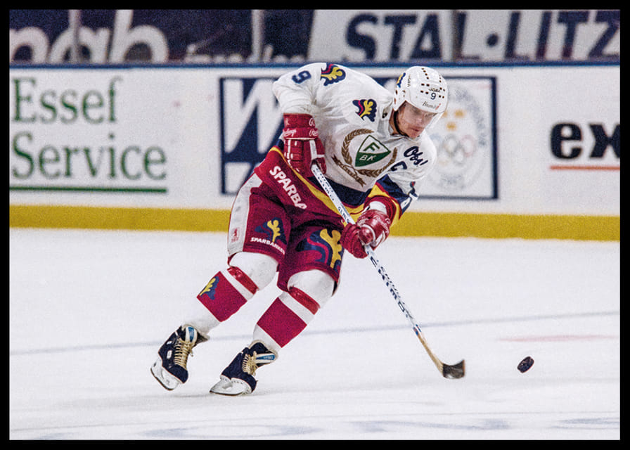 Thomas Rundqvist Färjestad BK Mot AIK 1991-12