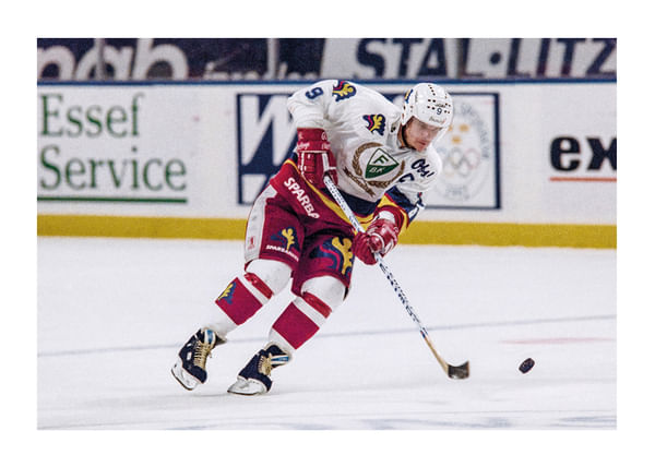 Poster Thomas Rundqvist Färjestad BK Mot AIK 1991