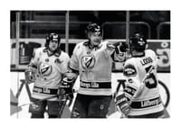 Thomas Rundqvist Och Per Bäckman Färjestad BK SM-Guld 1988-1