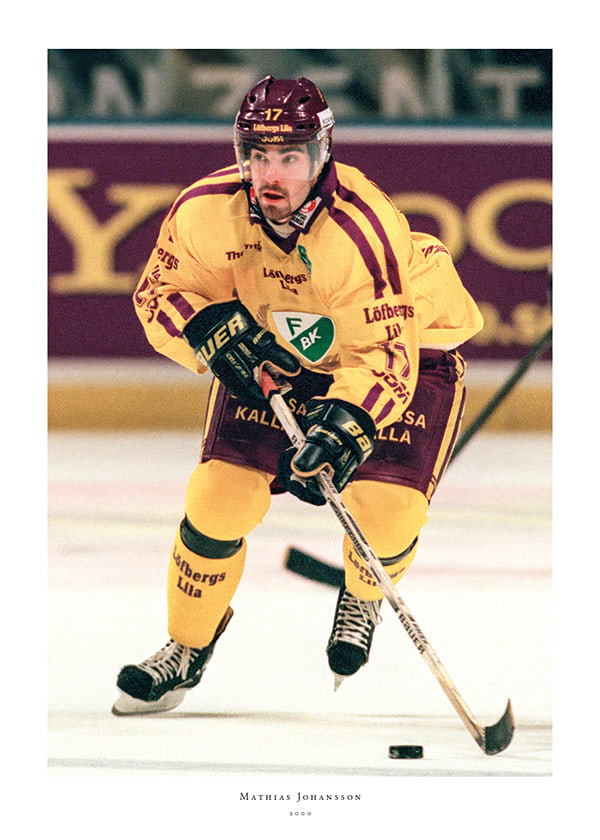 Poster Mathias Johansson Färjestad BK Mot AIK 