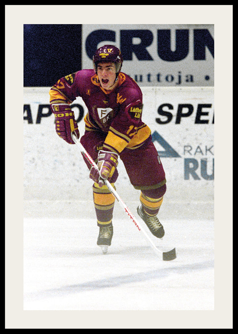 Mathias Johansson Färjestad BK Mot IFK Helsingfors 1992 No1-12