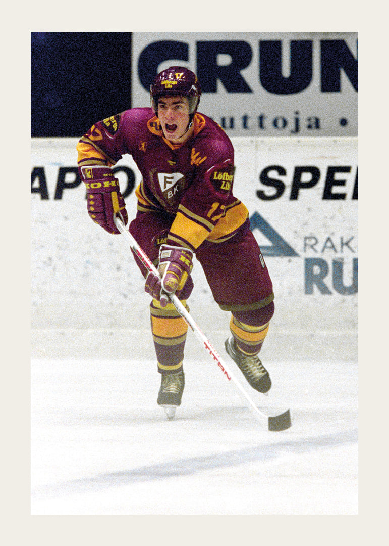 Mathias Johansson Färjestad BK Mot IFK Helsingfors 1992 No1-12
