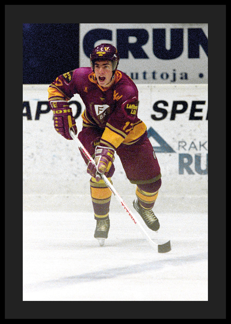 Mathias Johansson Färjestad BK Mot IFK Helsingfors 1992 No1-12